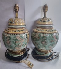 Pair chinese lamp for sale  WEST BROMWICH