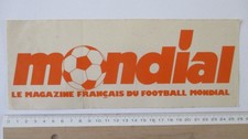 Grand autocollant mondial d'occasion  Calonne-Ricouart