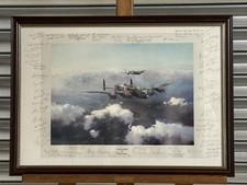 Framed print lancaster for sale  BEDFORD