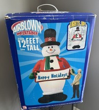 Gemmy snowman inflatable for sale  Sterling