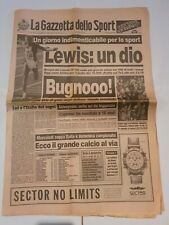 Gazzetta agosto 1991 usato  Catania