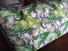 Elephant rectangular cushion for sale  CANVEY ISLAND