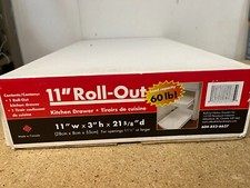 "Cajón de cocina armario desplegable de 11"" para 21 5/8"" x 11" x 3", capacidad de 60 libras" segunda mano  Embacar hacia Mexico