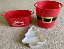 Set plastic christmas for sale  Simpsonville