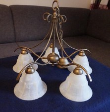 Deckenlampe armen kupferfarbe gebraucht kaufen  Taufkirchen