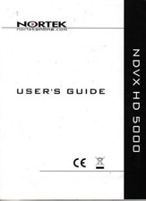 Nortek NDVX HD 5000 English User s Guide Bedienungsanleitung Gebrauchsanleitung  comprar usado  Enviando para Brazil