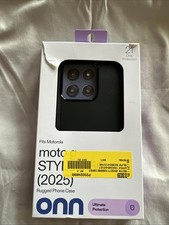 Capa telefone robusta preta Protect Onn Motorola Moto G Stylus 5G (2025) nova comprar usado Capa telefone robusta preta Protect Onn Motorola Moto G Stylus 5G (2025) nova comprar usado  Enviando para Brazil