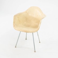 1960 Herman Miller Eames DAX braço de jantar cadeira concha em pergaminho fibra de vidro comprar usado  Enviando para Brazil
