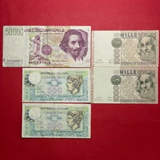 Repubblica italiana banconote usato  Veroli