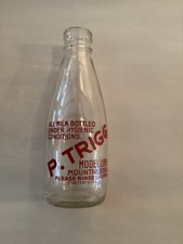 Vintage milk bottle for sale  DUNMOW