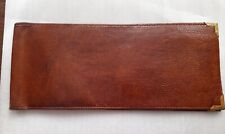 Vintage brown leather for sale  FLEETWOOD