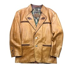Flues trachtenjacke lederjacke gebraucht kaufen  Erpel