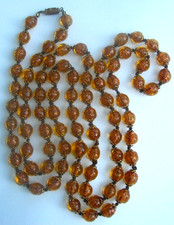 Ancien collier sautoir d'occasion  Poncin