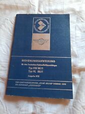 Ddr betriebsanleitung kippanh� gebraucht kaufen  Deutschland