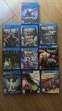 Vários jogos TOP PS4, incluindo COD, Yakudza 6, etc. Confira a lista. Pacote comprar usado  Enviando para Brazil