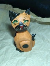 Katzenfigur sitzend katzenskul gebraucht kaufen  Namborn