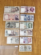 Lotto banconote lire usato  Beinasco