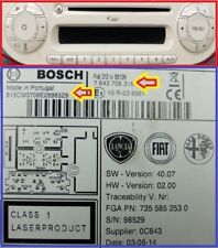 Código de segurança FIAT 500 BOSCH CÓDIGO DE RÁDIO DESBLOQUEIO Fiat 312 PIN comprar usado  Enviando para Brazil