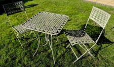 Vintage metal bistro for sale  STOURBRIDGE