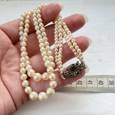 antique pearls necklace for sale  SEAFORD