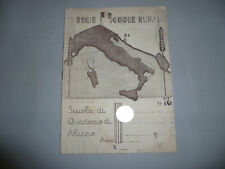 Vecchio quaderno regie usato  Italia