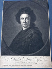 Bold mezzotint print for sale  PRENTON