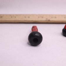 (5 peças) Hastes de válvula de pneu CKAuto Snap-in borracha vermelha TR413AC  comprar usado  Enviando para Brazil