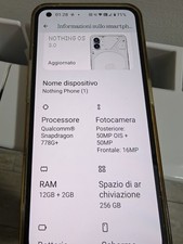 Nothing phone 12gb usato  L Aquila