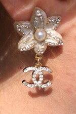 Chanel authentic camellia usato  Pontinia