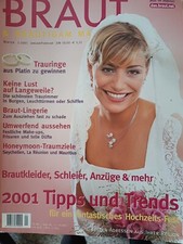 Braut modezeitschrift 2001 gebraucht kaufen  Bad Bocklet