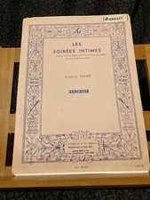 Gabriel fauré berceuse d'occasion  Rennes