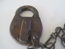 Antique railroad lock for sale  Elizabeth