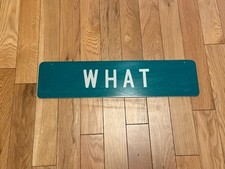Street name sign for sale  Basking Ridge