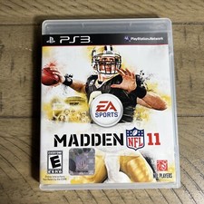 Madden NFL 11 - Football - Sony PlayStation 3 PS3 - CIB W/ Manual, usado comprar usado  Enviando para Brazil