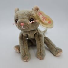 Juguete de peluche Ty Beanie Babies Scat the Cat 5,5", usado segunda mano  Embacar hacia Argentina