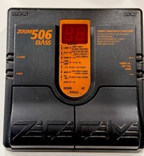 Vintage 2000's Zoom 506 Bass Guitar Multi Effects Processor Pedal Japan comprar usado  Enviando para Brazil