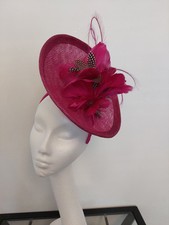 Gorgeous magenta hat for sale  GLASGOW