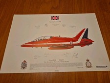 Red arrows signed for sale  BANWELL