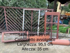 Infisso legno singolo usato  Caltagirone