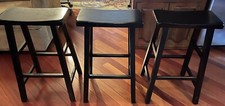 wood bar stool set 3 solid for sale wood bar stool set 3 solid for sale Chicago