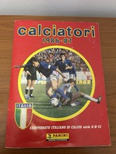 album calciatori panini 86 87 usato  Taranto
