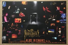 ALICE IN CHAINS Vintage GRANDE 36x24 PÔSTER PROMOCIONAL para Banco de Música CD NUNCA EXIBIDO comprar usado  Enviando para Brazil