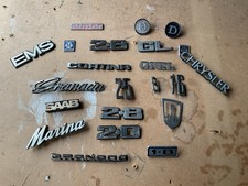 Vintage car badges for sale  MARKET DRAYTON