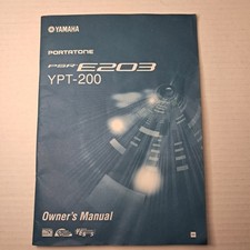Yamaha Portatone PSR-E203 YPT-200 Manual do Proprietário 2005 comprar usado  Enviando para Brazil