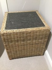 Rattan cane cube for sale  GUILDFORD