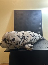 Usado, Wild Republic Spotted Harbor Seal 30” leão marinho de pelúcia comprar usado  Enviando para Brazil