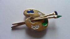 Jolie broche palette d'occasion  Bayeux