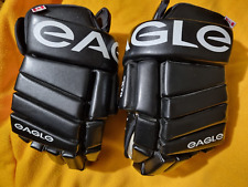 Nuevos guantes de hockey Eagle X70 Pro Stock 14" negro Portofino. Hecho en Canadá. segunda mano  Embacar hacia Argentina