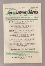 Oeuvres libres arthème d'occasion  Le Havre-