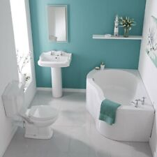 Teal bathroom wallpaper for sale  NELSON